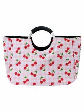 LIVE IN STYLE City Tote Cherry Print